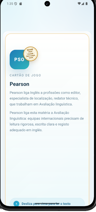 Pearson brand card in livR